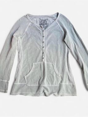 Y2K Vintage GAP Bella Swan Twilight Inspired Long Sleeve Henley Pullover Sz S